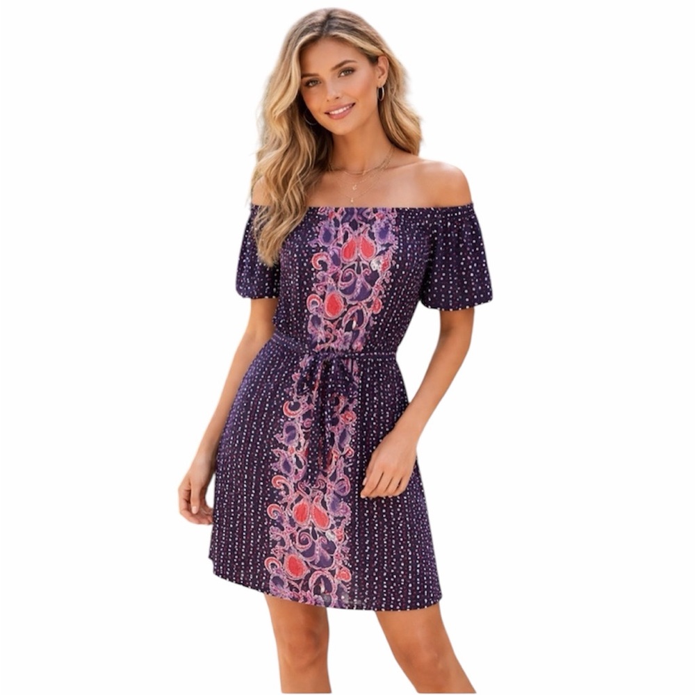 NWT - Allison Brittney Summer Boho Vibes Dress